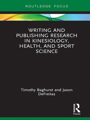 cover image of Writing and Publishing Research in Kinesiology, Health, and Sport Science